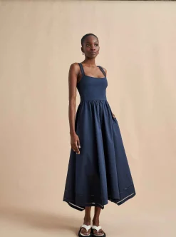 La Ligne Soraya Dress Midnight Online