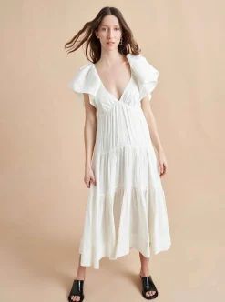 La Ligne Stella Dress Ivory New