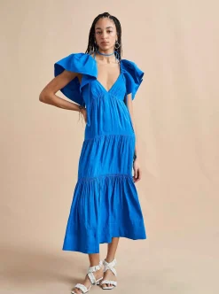 La Ligne Stella Dress Ultramarine Sale