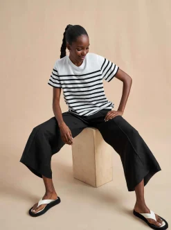 La Ligne Striped Val Tee Flash Sale
