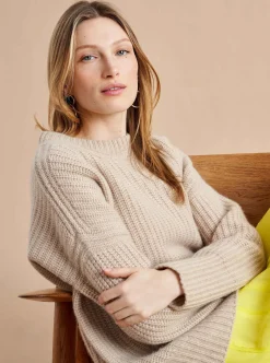 La Ligne Toujours Sweater Tan Fashion