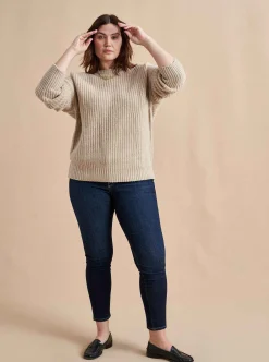 La Ligne Toujours Sweater Tan Fashion
