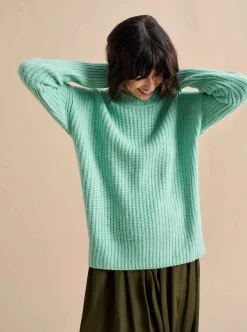 La Ligne Toujours Sweater Mint Flash Sale