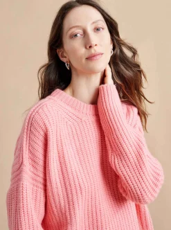 La Ligne Toujours Sweater Peach Fashion