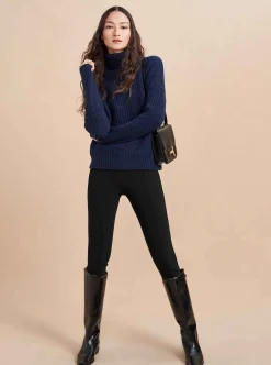La Ligne Toujours Turtleneck Navy Best