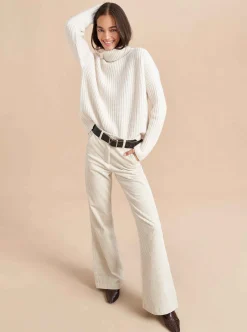 La Ligne Toujours Turtleneck Cream Cheap