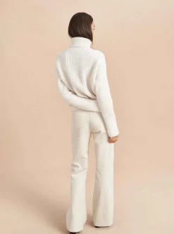 La Ligne Toujours Turtleneck Cream Cheap