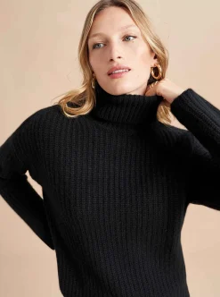La Ligne Toujours Turtleneck Black Best