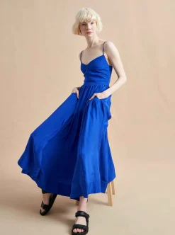La Ligne Tracy Dress Electric Blue Best