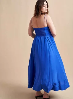 La Ligne Tracy Dress Electric Blue Best